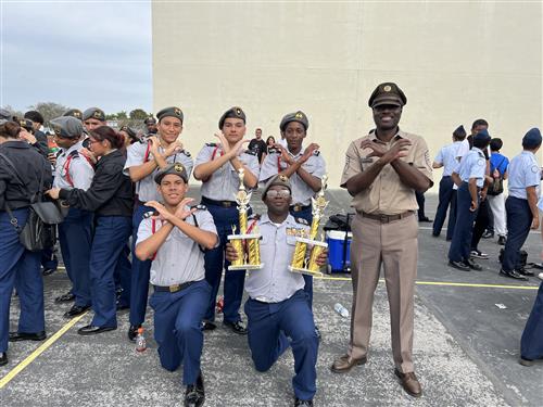 JROTC Drill Team